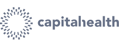 Capital Health logo displayed for Eagle Janitorial Services client showcase.