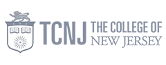 TCNJ The College of New Jersey logo displayed for Eagle Janitorial Services client showcase.