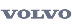 Volvo logo displayed for Eagle Janitorial Services client showcase.